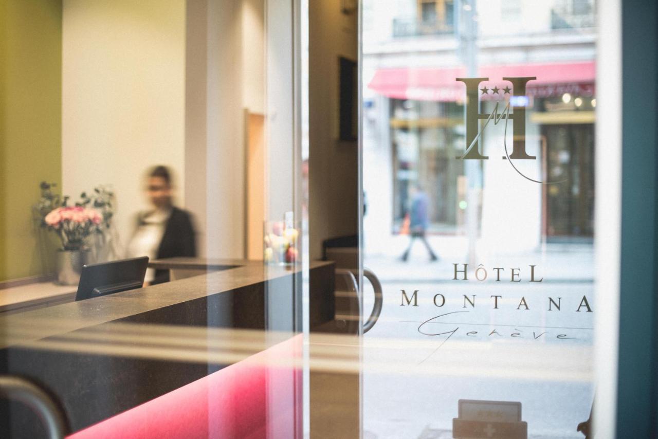 Hotel Montana Женева Экстерьер фото
